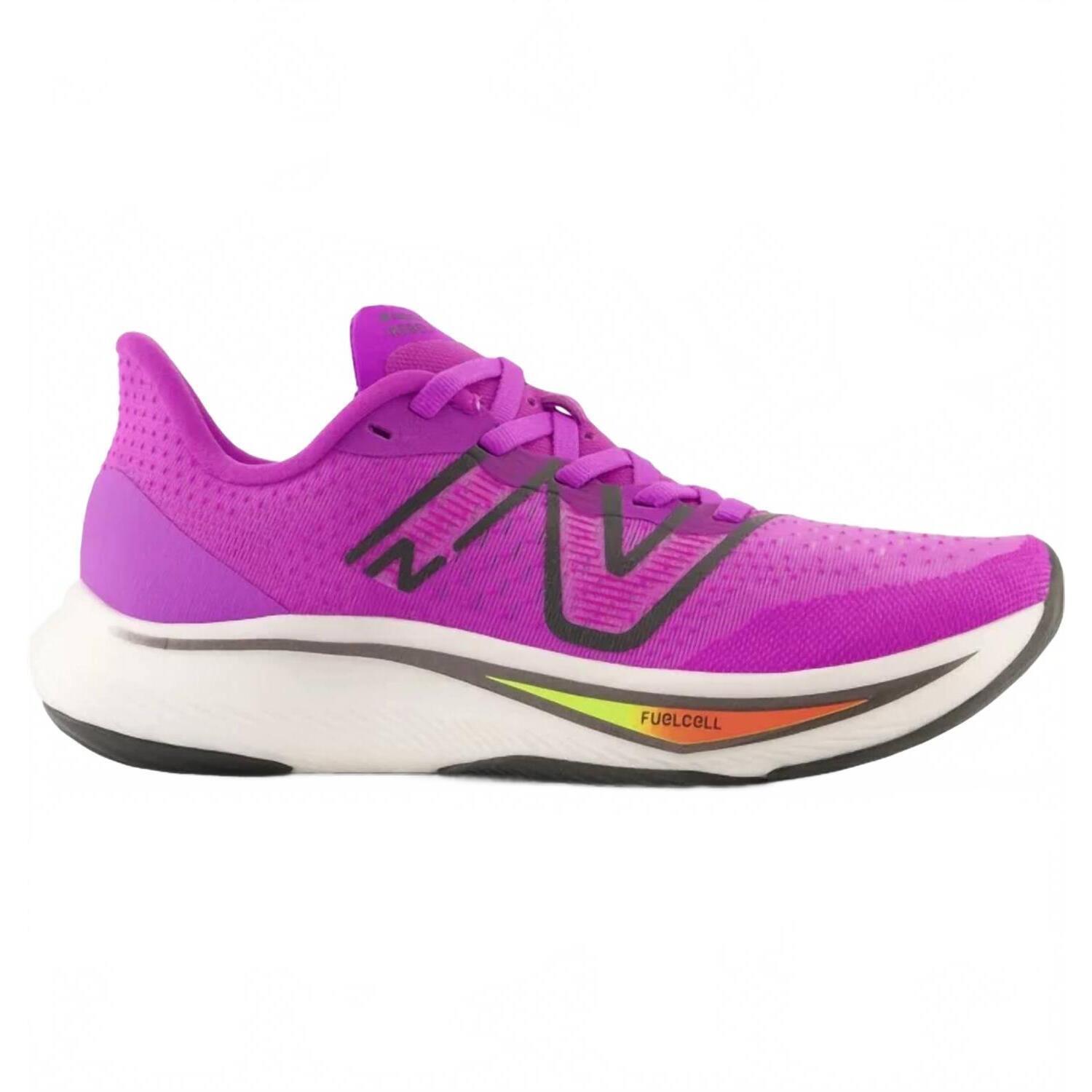 New New Balance Women's Feul Cell Rebel V3 Shoes In Purple/White